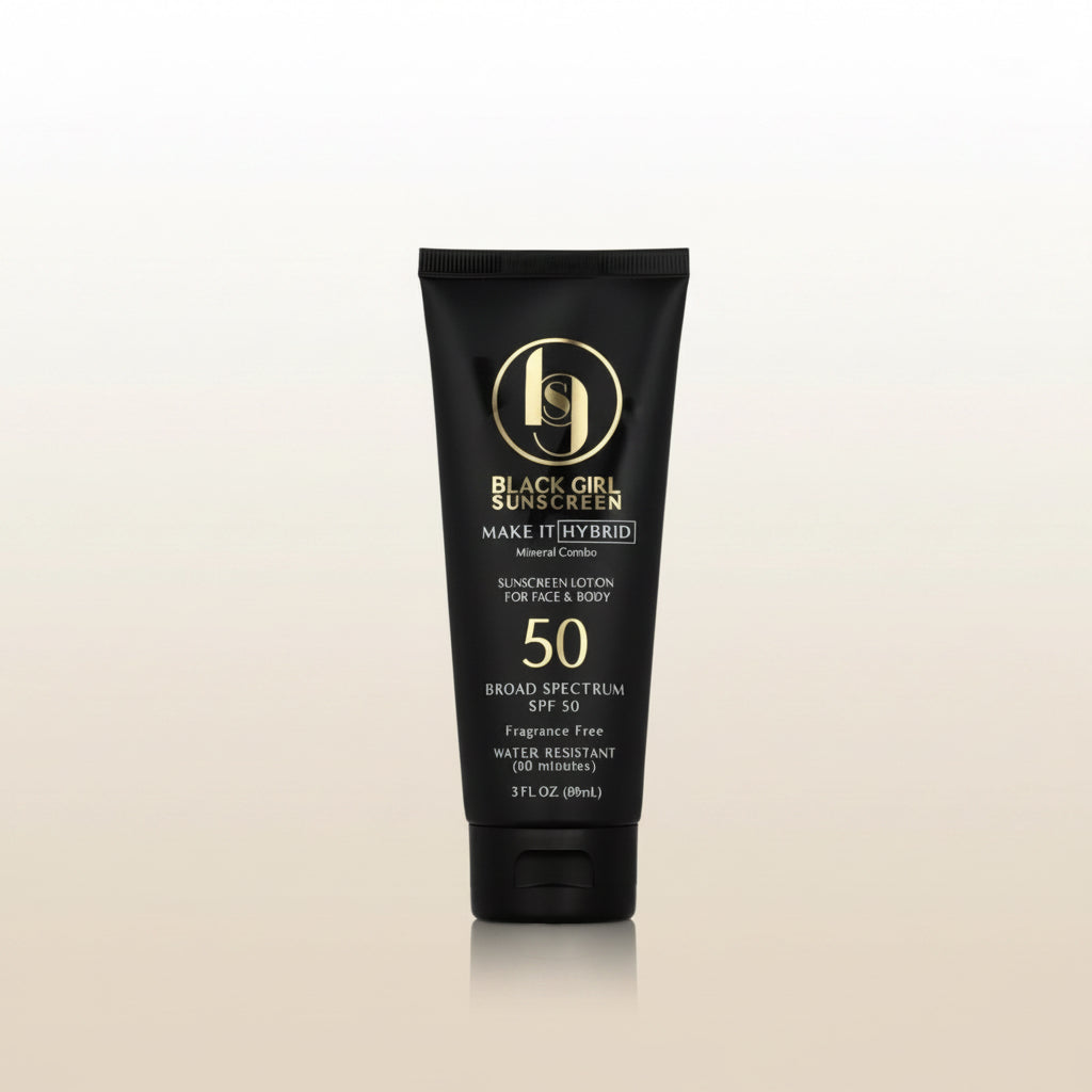 BGS Make It Hybrid SPF50 Sunscreen | Beards & Bellas
