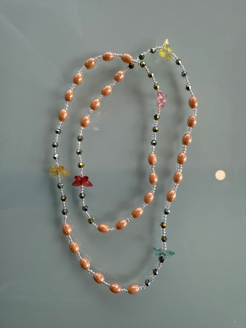 Elastic Waist Beads imported from Cameroon- stacks available.